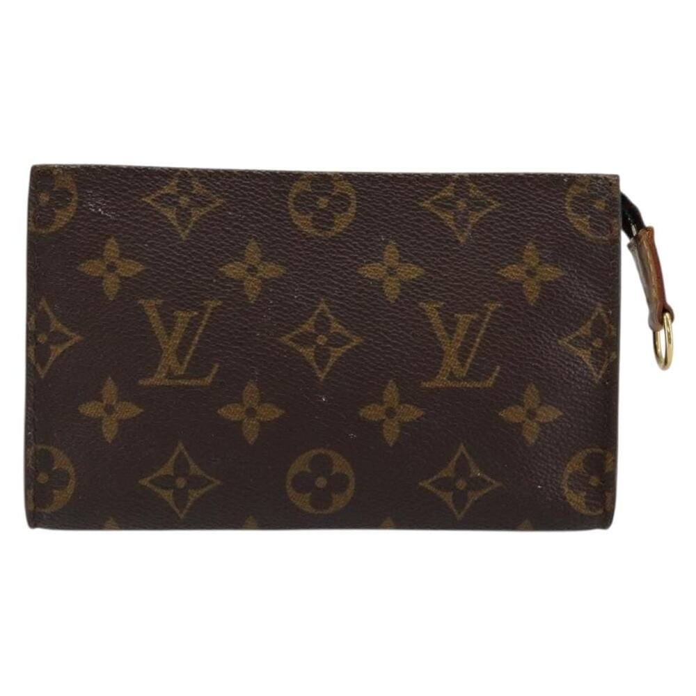 Louis Vuitton Monogram Bucket PM Accessory Pouch Brown